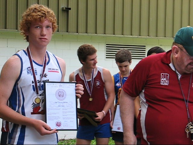 Age Group Medalist Zeke Taylor