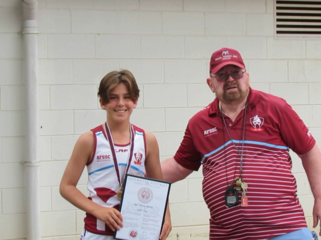 Year 39 Age Group Medal Award