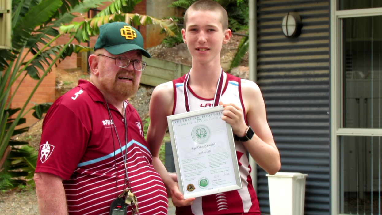 Year 40 Age Group Medal Award