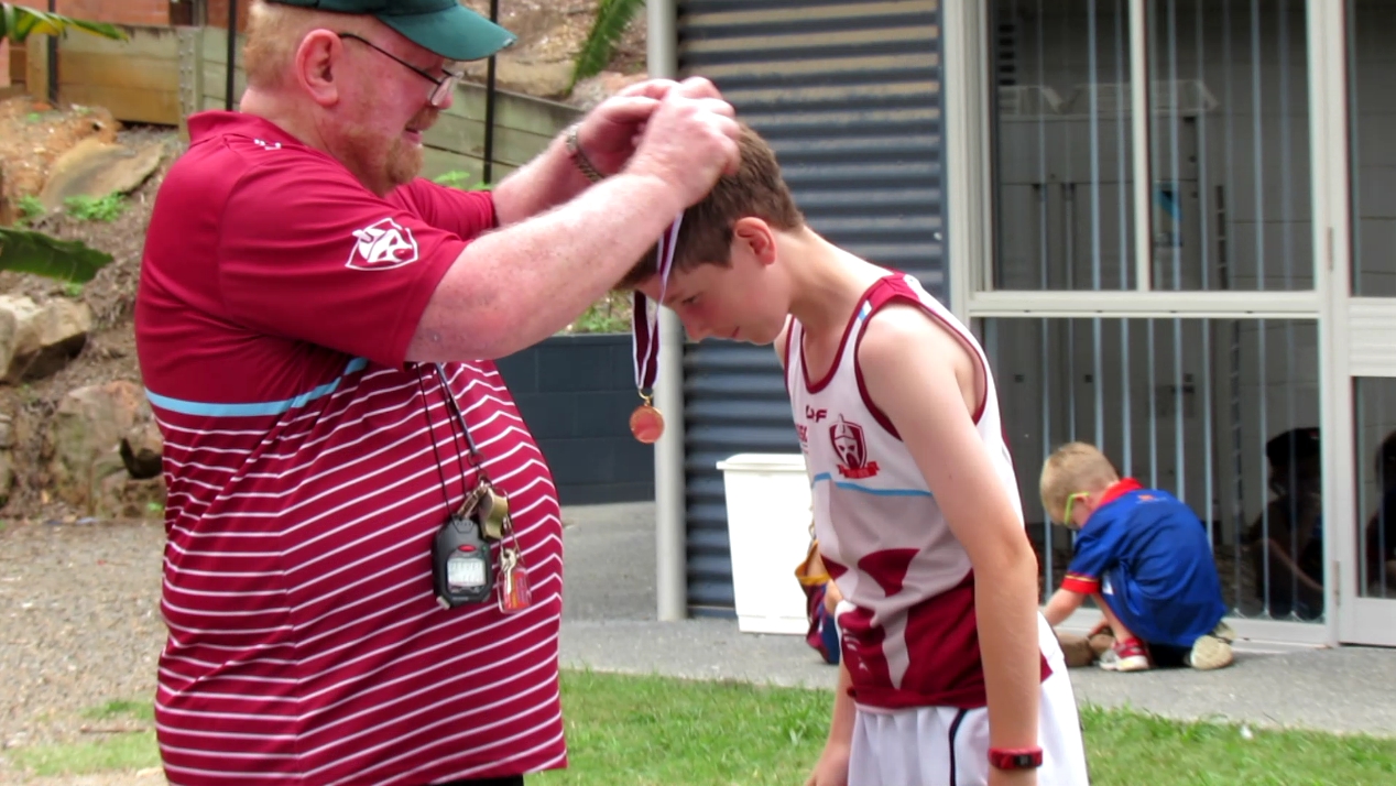 Year 40 Age Group Medal Award