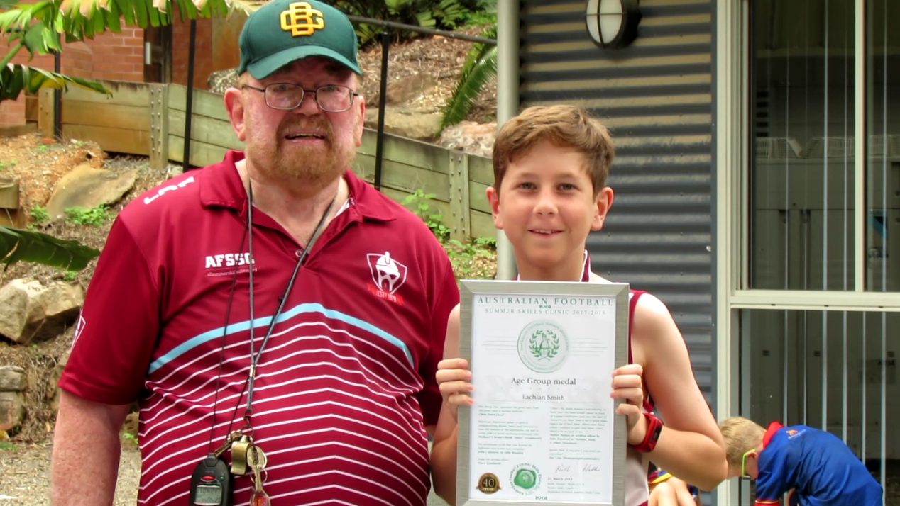 Year 40 Age Group Medal Award