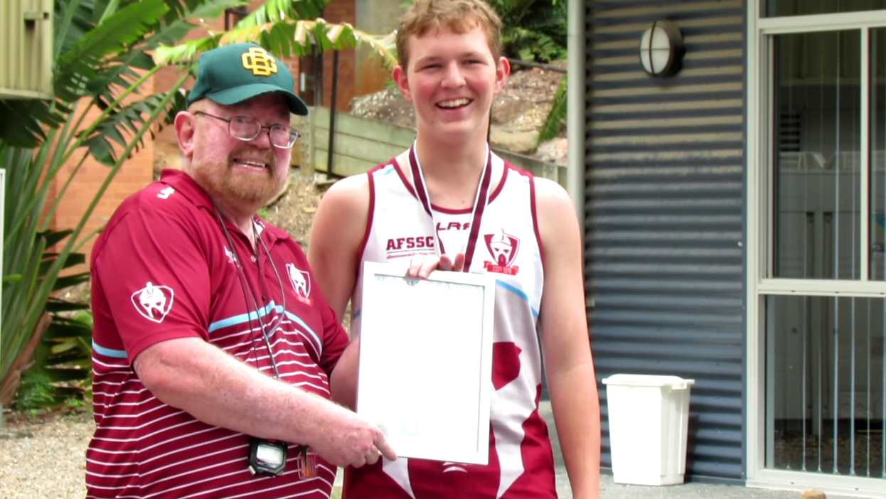 Year 40 Age Group Medal Award