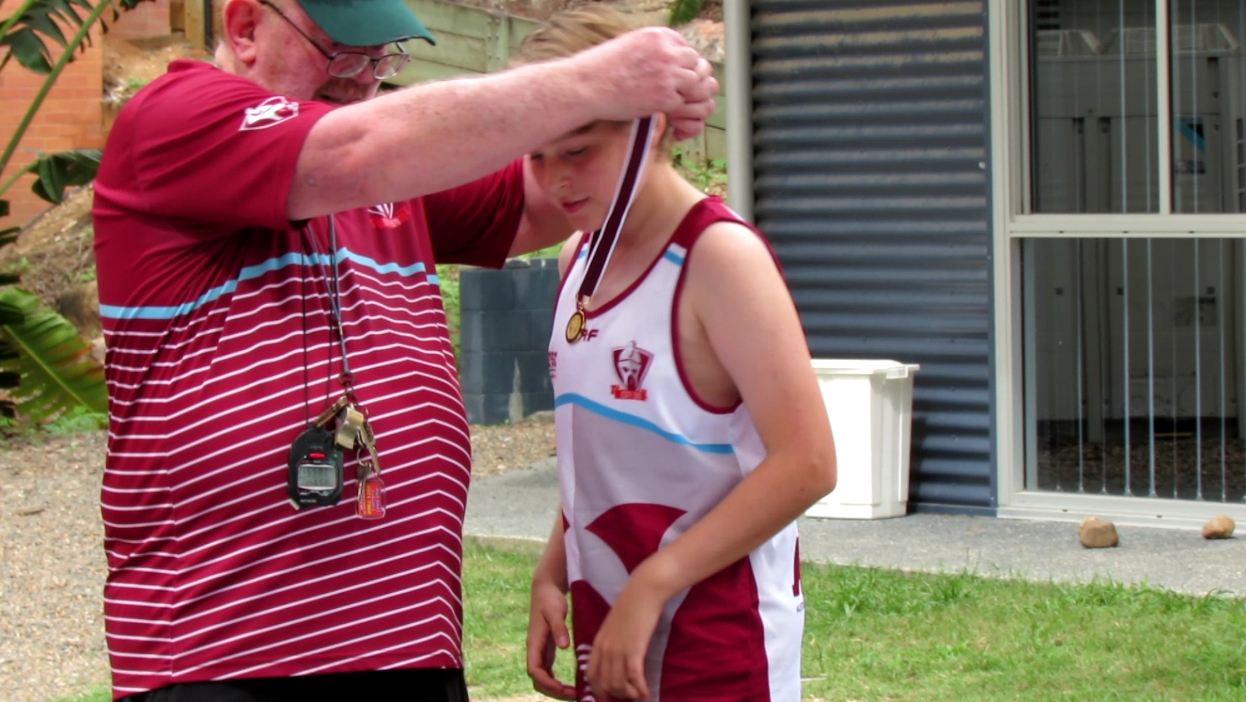 Year 40 Age Group Medal Award