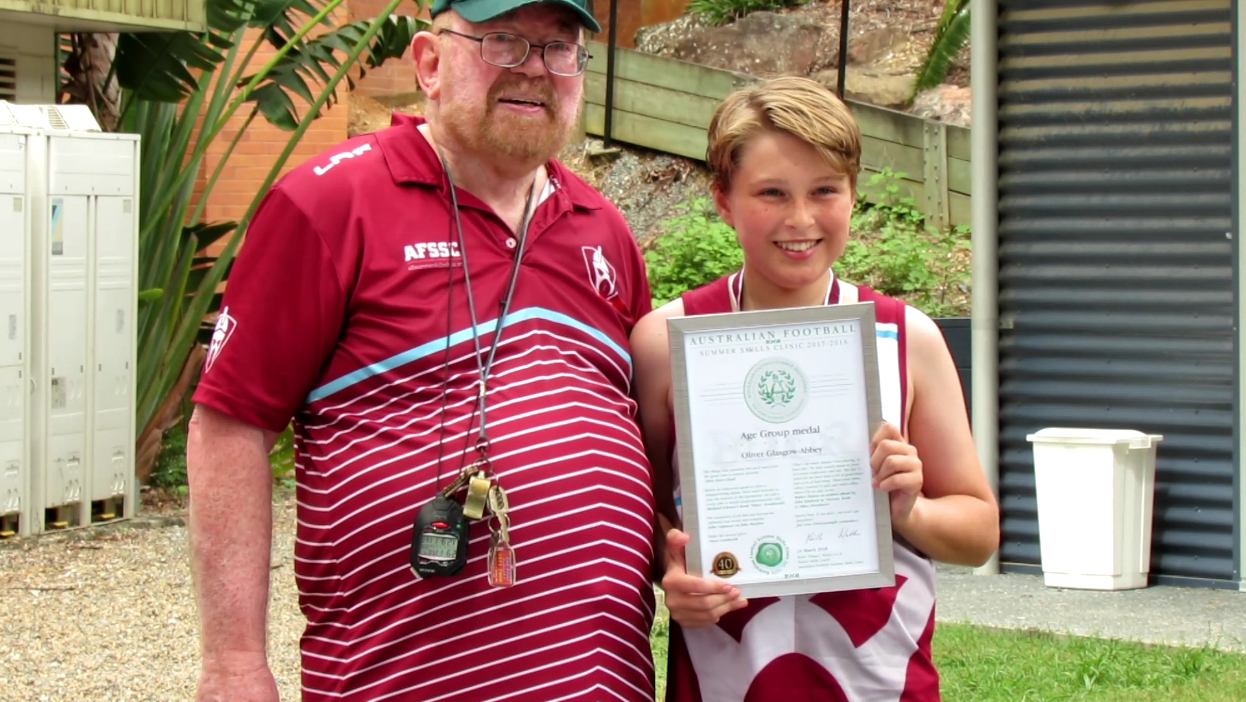 Year 40 Age Group Medal Award